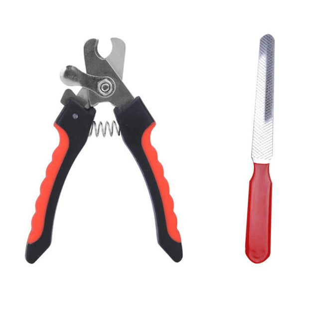 2pcs Set Pet Dog & Cat Claw Nail File Trimmer