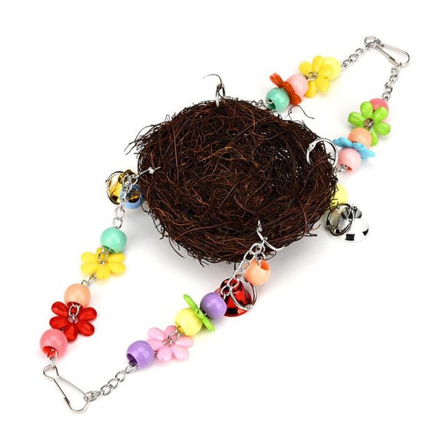 Color Jeweled Bird Nest Hammock Swing