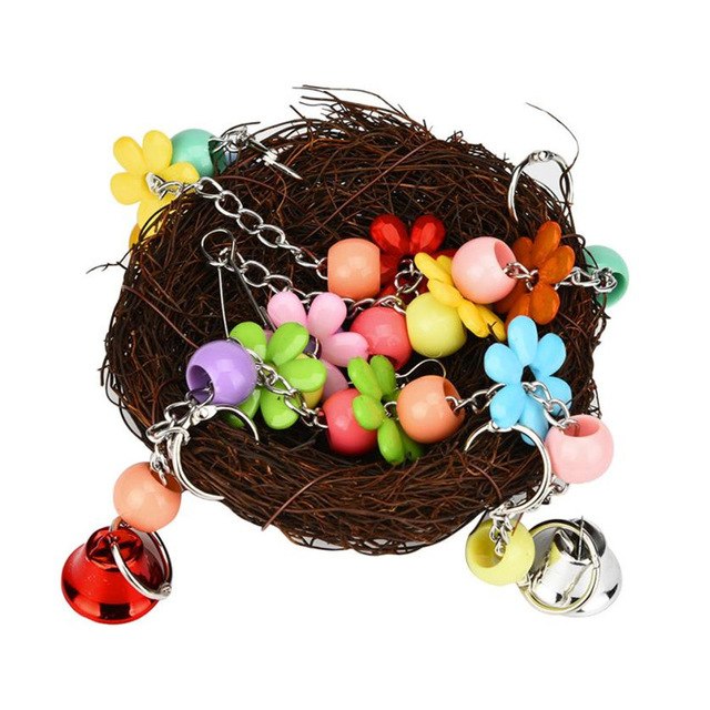 Color Jeweled Bird Nest Hammock Swing