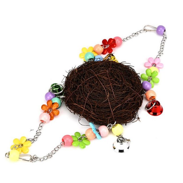 Color Jeweled Bird Nest Hammock Swing
