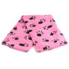 Paw Print Soft Warm Fleece Blanket